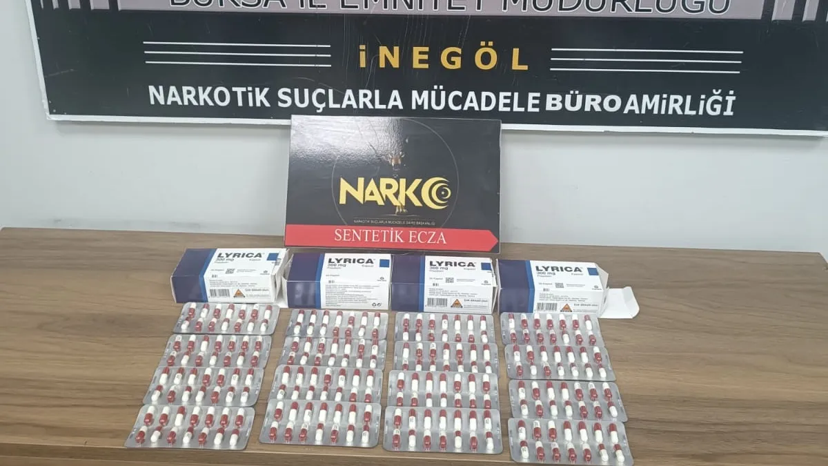 Bursa’da zehir tacirlerine operasyon: 1 Kişi gözaltında