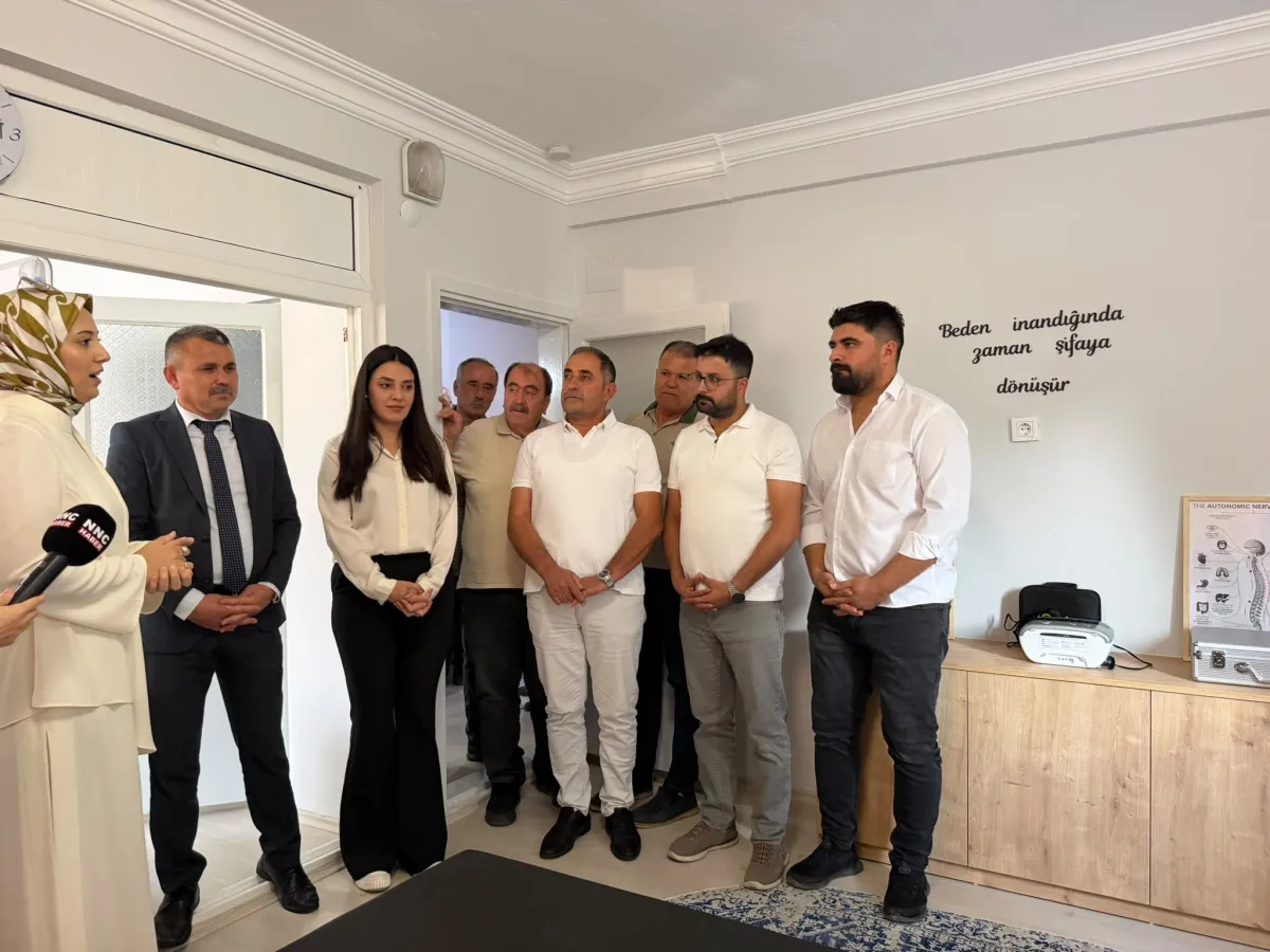 Bucak'ta Fizyoterapist Havva Nur Mutlu Özdamar’ın Hizmet biriminin açılışı yapıldı
