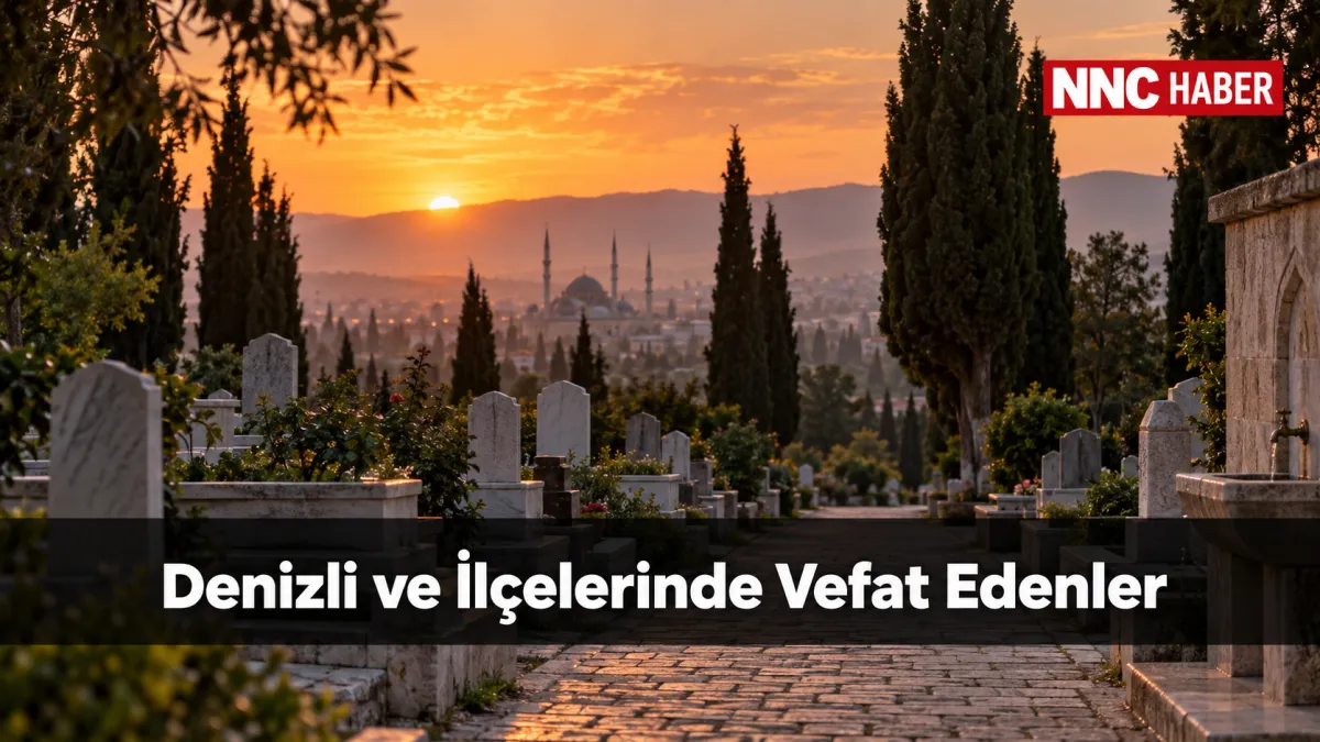 Denizli ve İlçelerinde Vefat Edenler  18 Eylül 2026