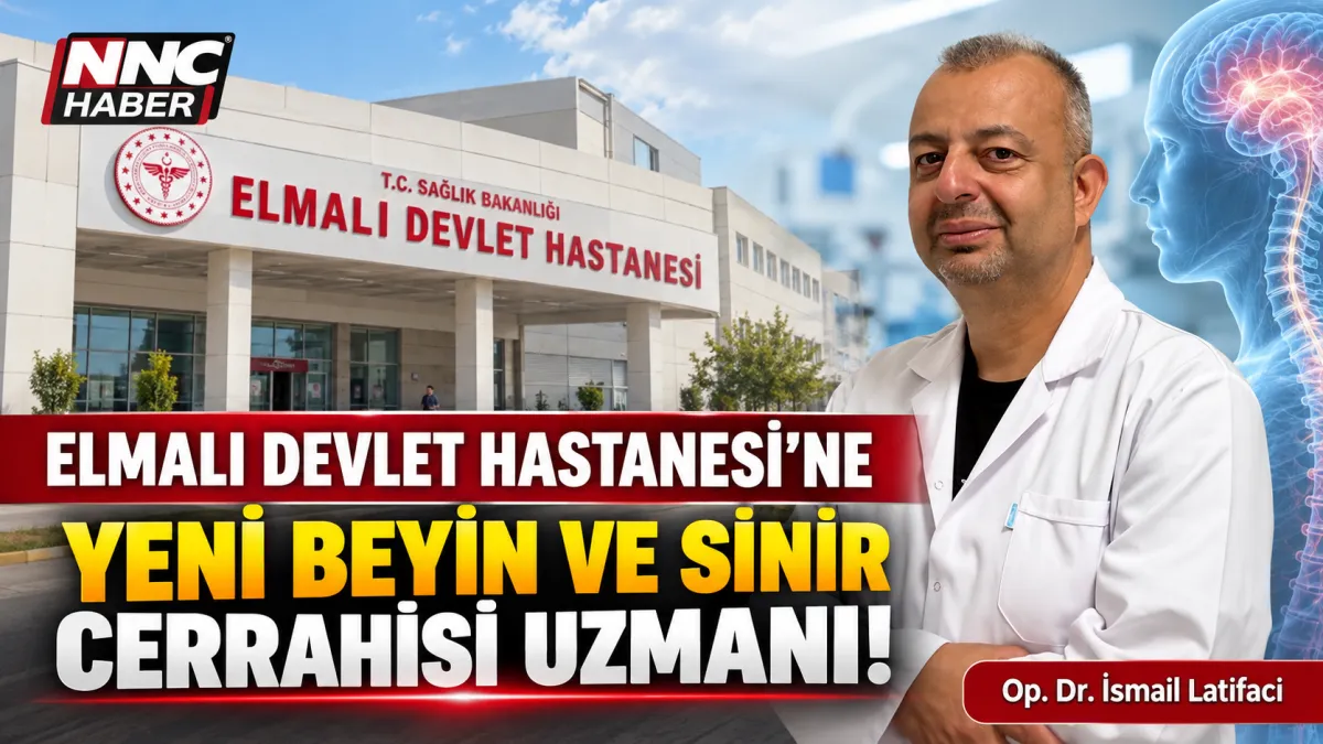 Elmalı Devlet Hastanesi’nin Hekim Kadrosu Güçleniyor! Yeni Uzman Göreve Başladı