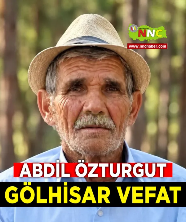 Gölhisar Vefat Abdil Özturgut