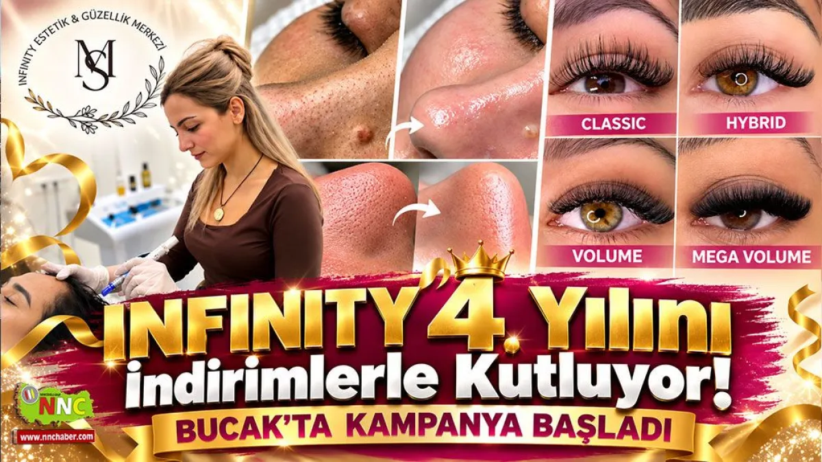 INFINITY 4. yılını indirimlerle kutluyor! Bucak’ta kampanya başladı
