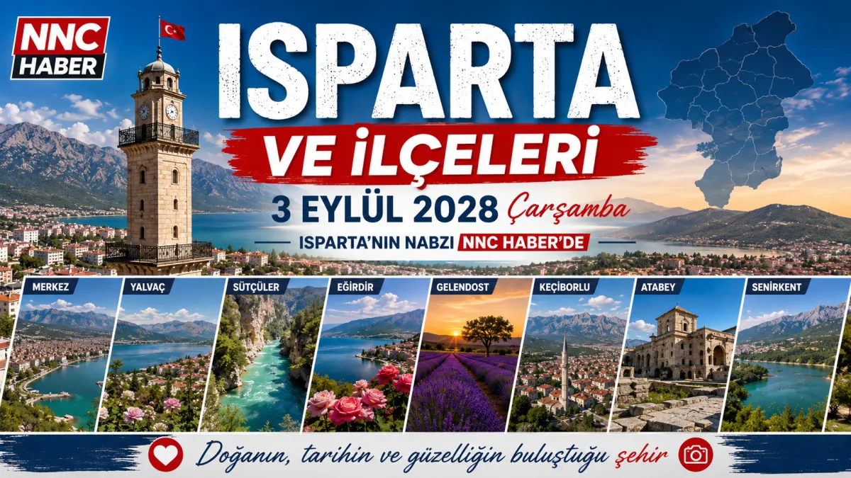 Isparta’da Bugün 3 Eylül Vefatları: 6 Vatandaş Son Yolculuğuna Uğurlandı