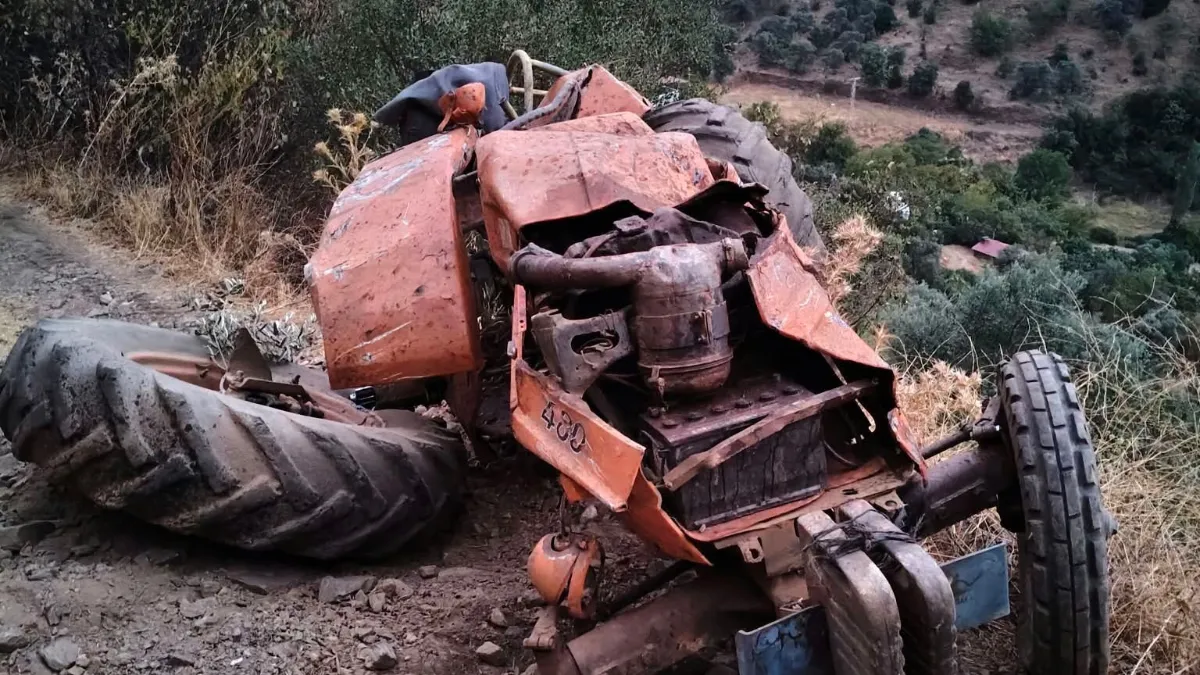 İzmir’de traktör faciası: 61 Yaşındaki sürücü kurtarılamadı