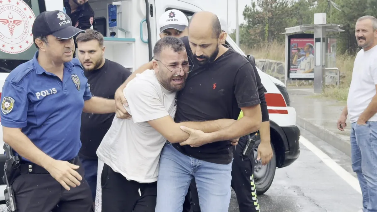 Kamyon kazasında duygusal anlar: Kardeşi sinir krizi geçirdi
