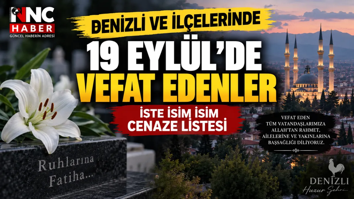 Konya’da 19 Eylül Vefatları 18 Kişi Son Yolculuğuna Uğurlandı