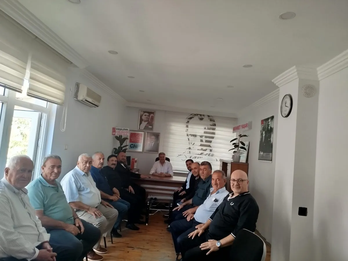 Burdur Yeniden Refah Partisi’nden CHP Burdur İl ve Merkez İlçe Başkanlarına Hayırlı Olsun Ziyareti