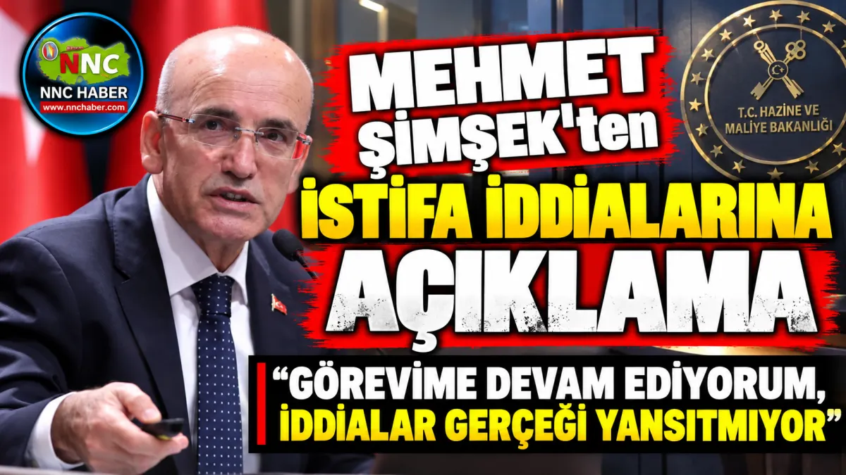 Mehmet Şimşek’ten İstifa İddialarına Yanıt: "Asılsızdır”