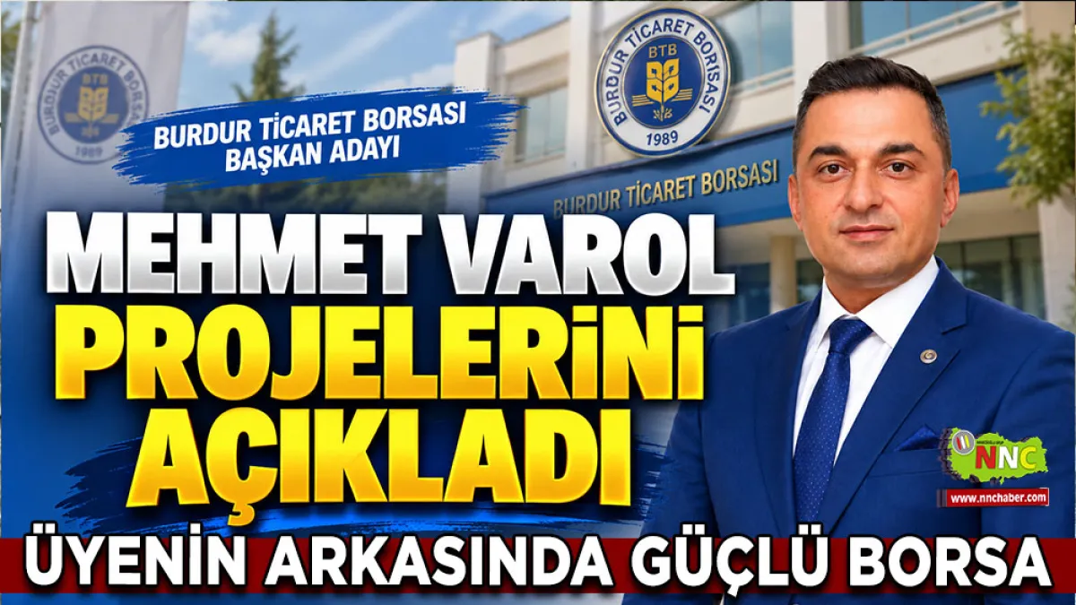 Mehmet Varol projelerini açıkladı Üyenin arkasında güçlü Borsa