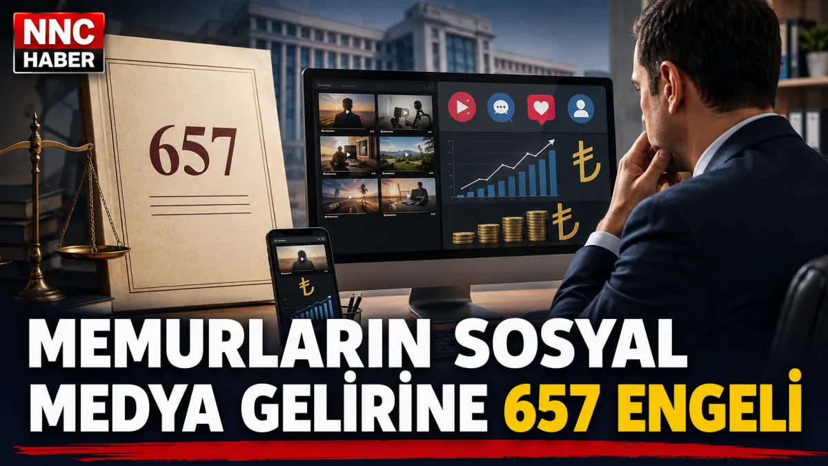 Milyonlarca Memuru İlgilendiriyor: Sosyal Medya ve YouTube Gelirlerine 657 Engeli
