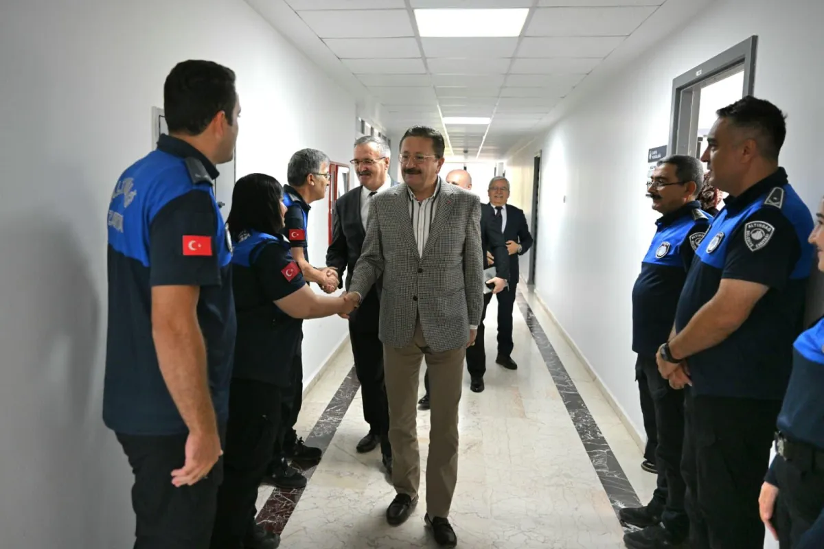 Ankara Tiryaki’den Altındağ Zabıtasına Zabıta Haftası Ziyareti