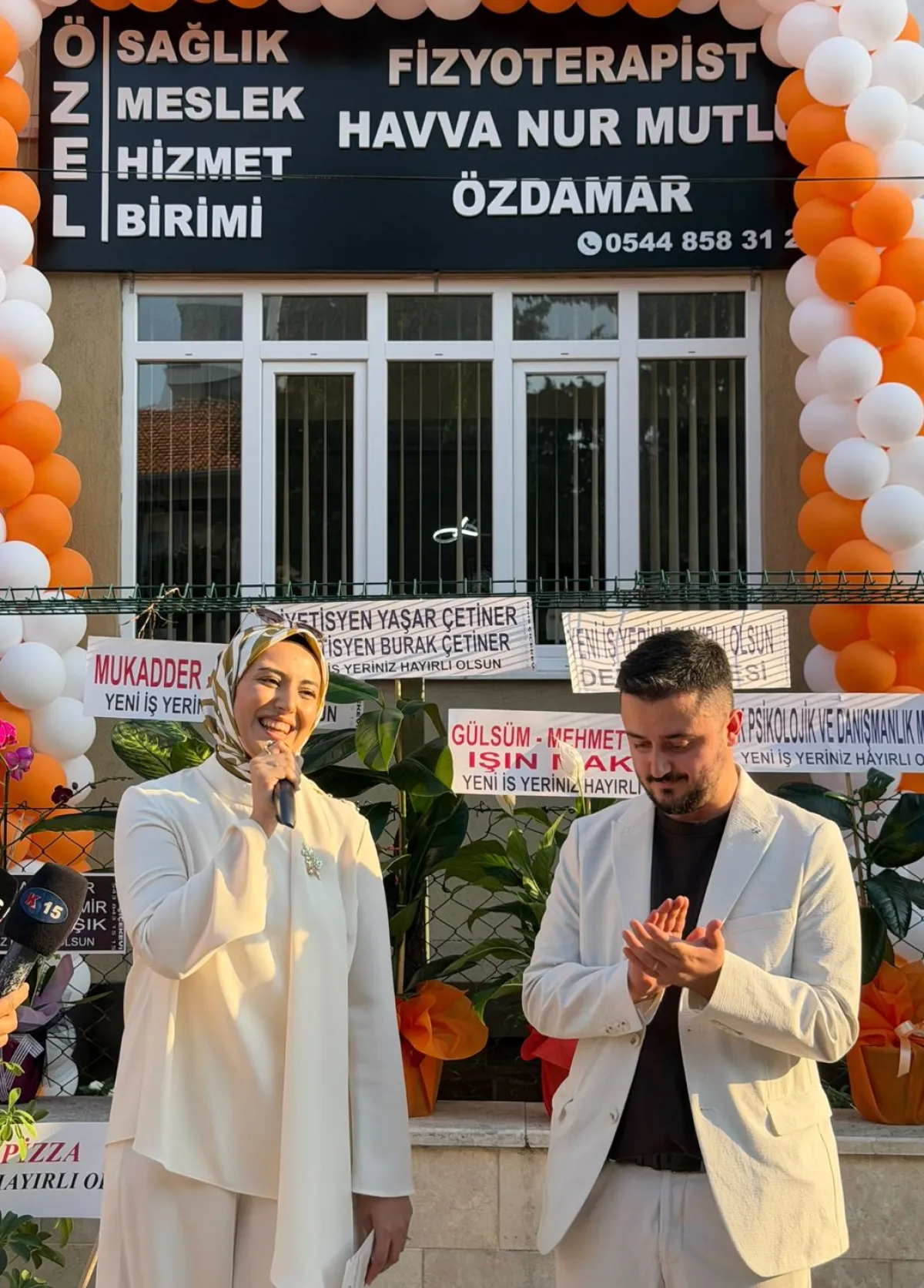 Bucak'ta Fizyoterapist Havva Nur Mutlu Özdamar’ın Hizmet biriminin açılışı yapıldı