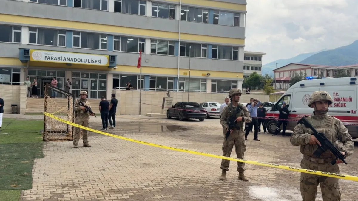 Osmaniye’de okul bahçesinde kanlı saldırı: Öğretmen amcasını tabancayla öldürdü
