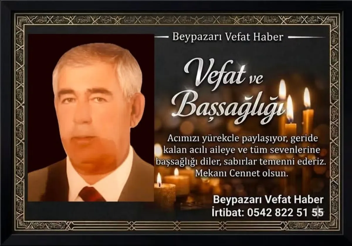 Ankara ve İlçelerinde Bugün Vefat Edenler 17 Eylül 2026 | Güncel Vefat ve Defin Listesi