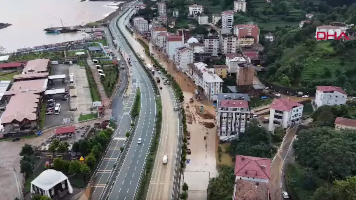 Rize’de afetin zararı açıklandı: 1 Milyar 42 milyon lira