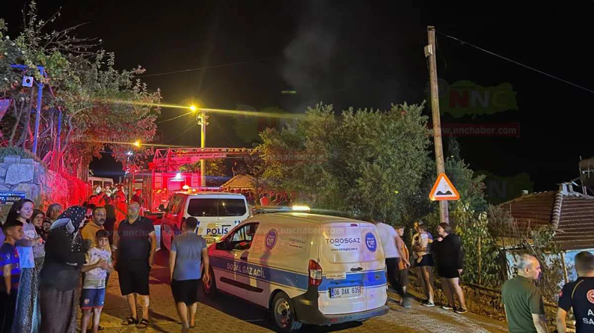 Bucak Alaattin Mahallesi’nde yangını! Ev kullanılamaz hale geldi