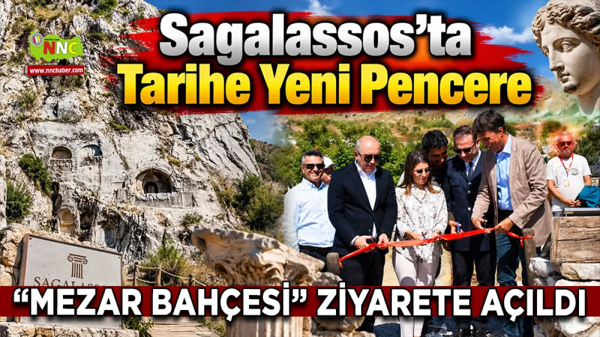 Sagalassos’ta tarihe yeni pencere “Mezar Bahçesi” ziyarete açıldı