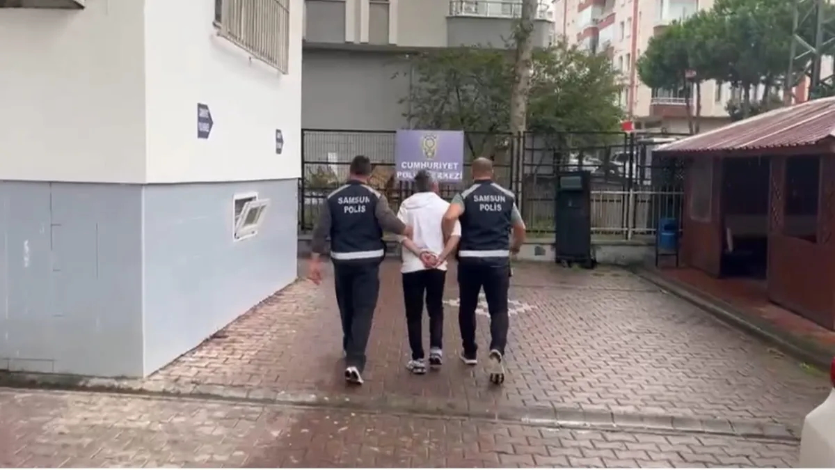 Samsun’da 37 yıl hapis cezası bulunan firari yakayı ele verdi