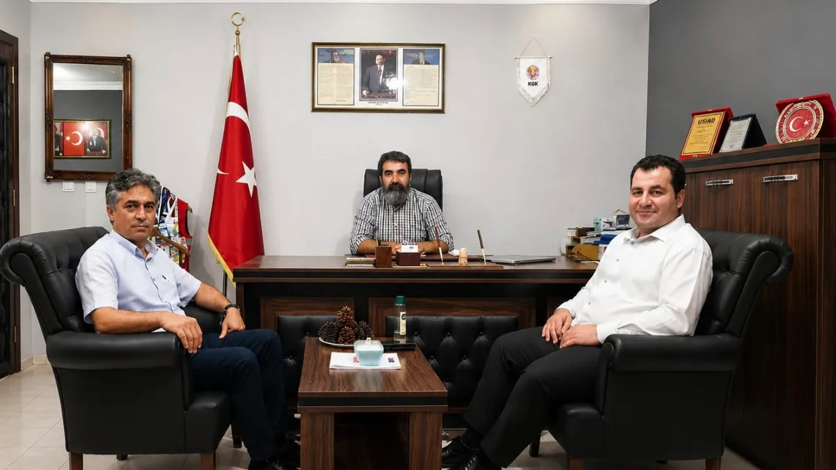 Şırnak’ta dikkat çeken buluşma