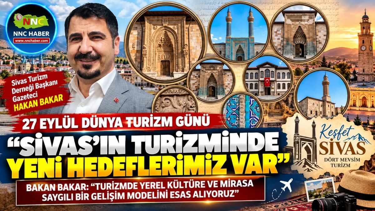 Sivas Turizminde Yeni Dönem! Hakan Bakar Hedefi Açıkladı