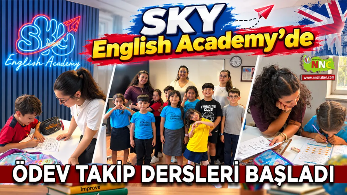 SKY English Academy’de ödev takip dersleri başladı
