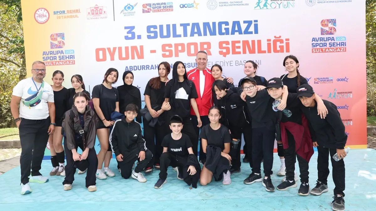 Sultangazi’de spor şenliği coşkusu! Gençler 19 branşta buluştu
