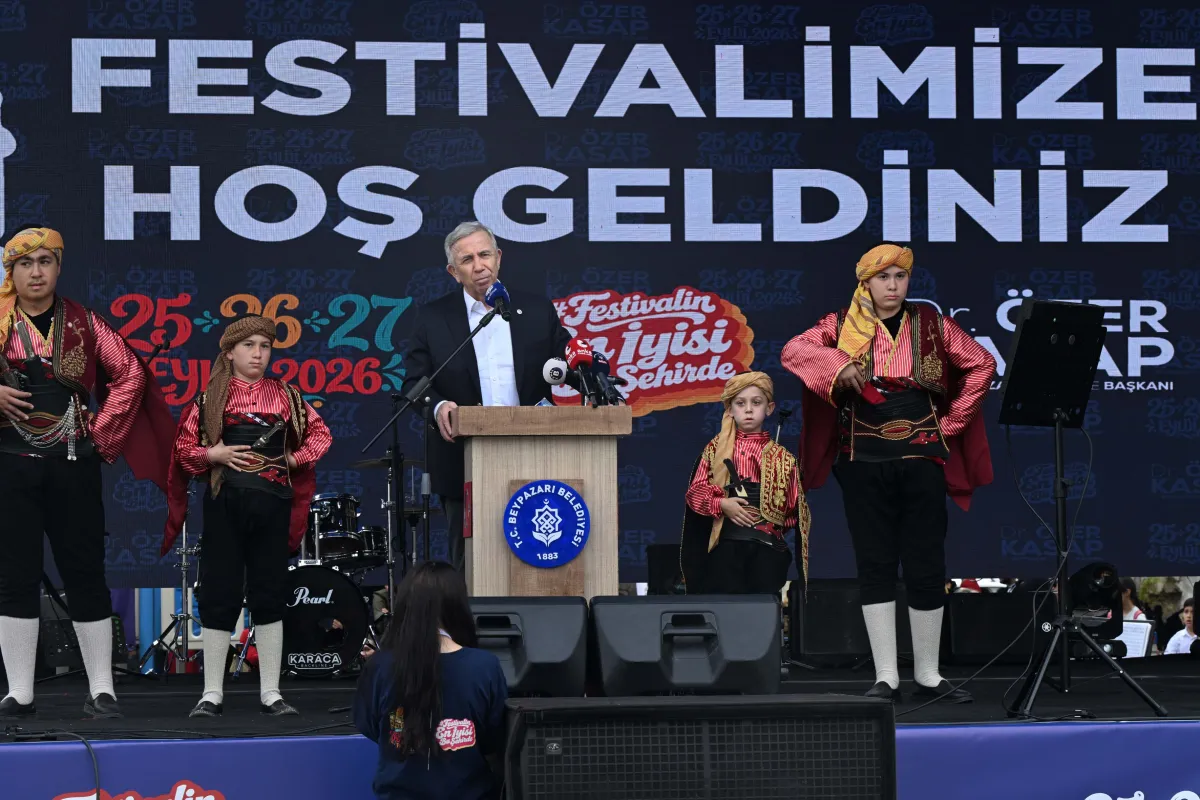 Ankara Mansur Yavaş 29. Uluslararası Beypazarı Festivali’ne Katıldı