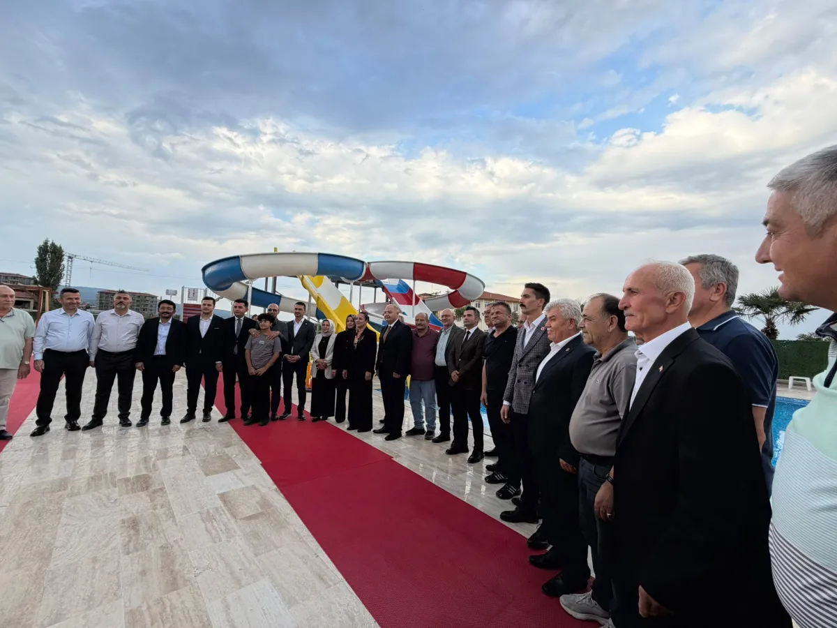 Gölhisar Aquapark ve Spor Kompleksi Törenle Açıldı