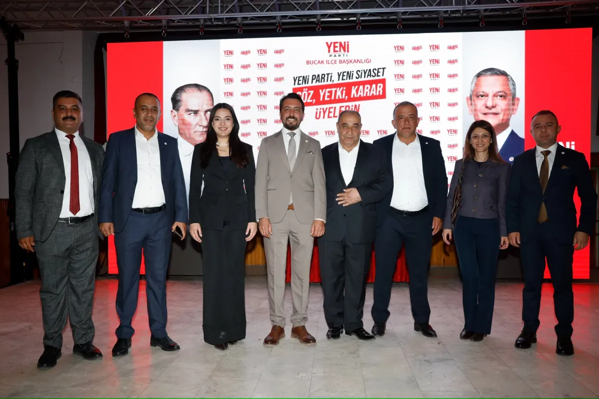 Yeni Parti Bucak’ta ilk kongresini yaptı İşte Gökhan Acar’ın yeni yönetimi