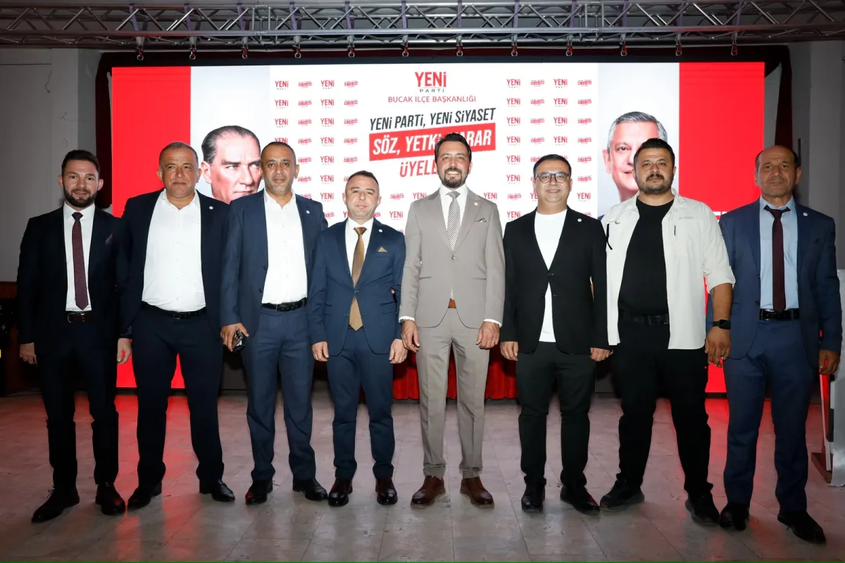 Yeni Parti Bucak’ta ilk kongresini yaptı İşte Gökhan Acar’ın yeni yönetimi