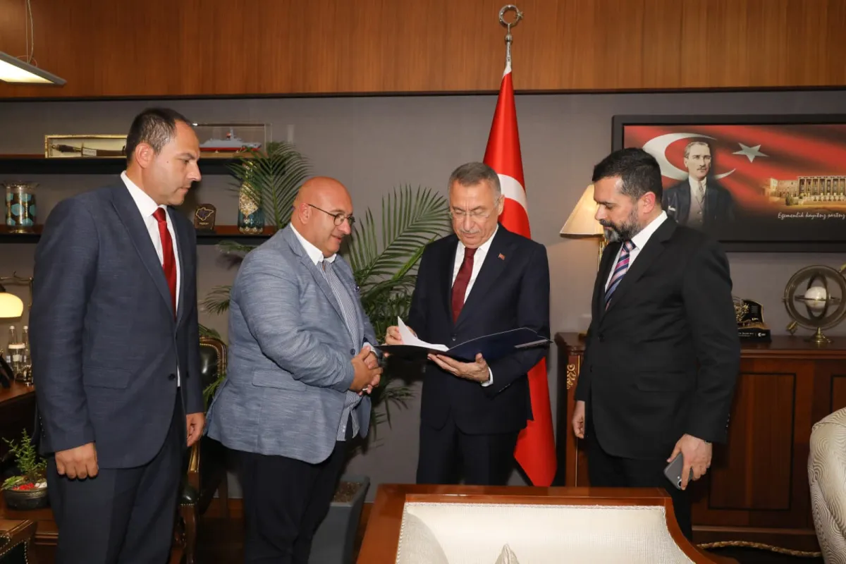 İnternet Gazeteciliği İçin Ankara’da Önemli Görüşme! TİGAD Heyeti Fuat Oktay’la Buluştu