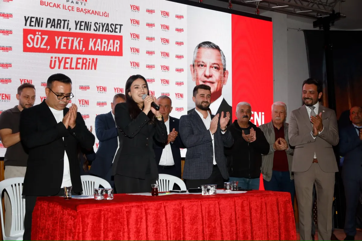 Yeni Parti Bucak’ta ilk kongresini yaptı İşte Gökhan Acar’ın yeni yönetimi