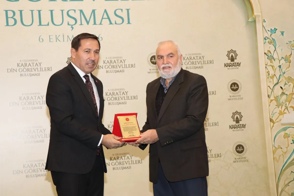 Konya Karatay’da Din Görevlileri Bir Araya Geldi Geleneksel Buluşmanın 4’üncüsü Yapıldı