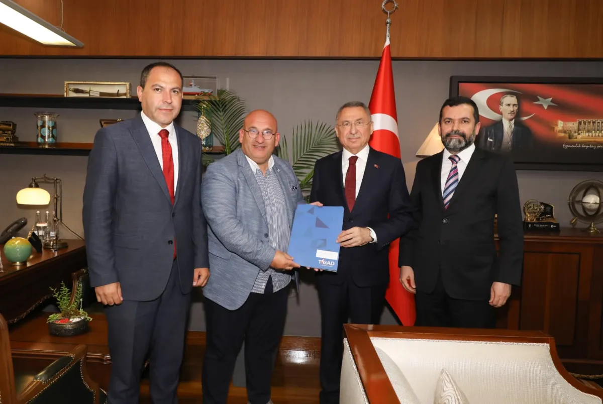 İnternet Gazeteciliği İçin Ankara’da Önemli Görüşme! TİGAD Heyeti Fuat Oktay’la Buluştu