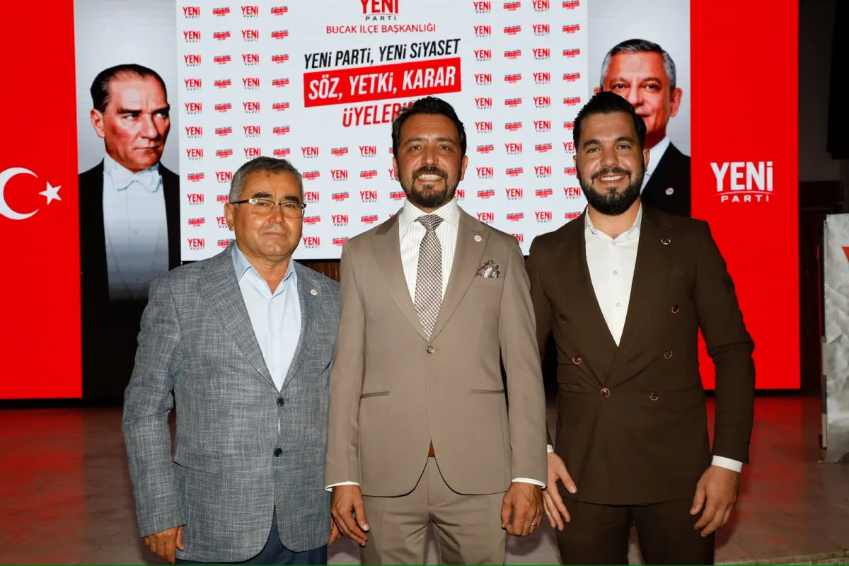 Yeni Parti Bucak’ta ilk kongresini yaptı İşte Gökhan Acar’ın yeni yönetimi