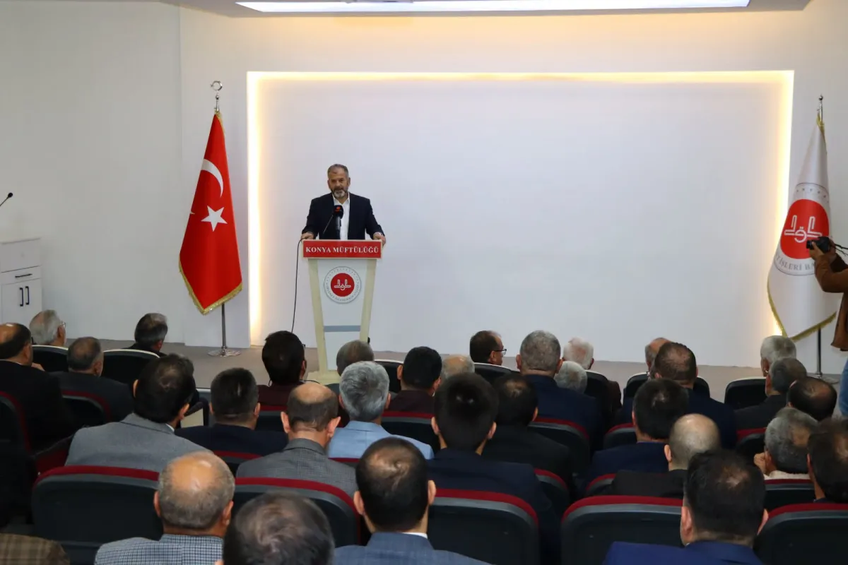 Konya İl Müftülüğünde Bayrak Değişimi! Celal Büyük Göreve Başladı