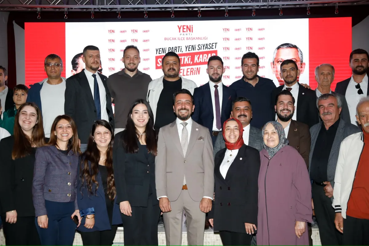 Yeni Parti Bucak’ta ilk kongresini yaptı İşte Gökhan Acar’ın yeni yönetimi
