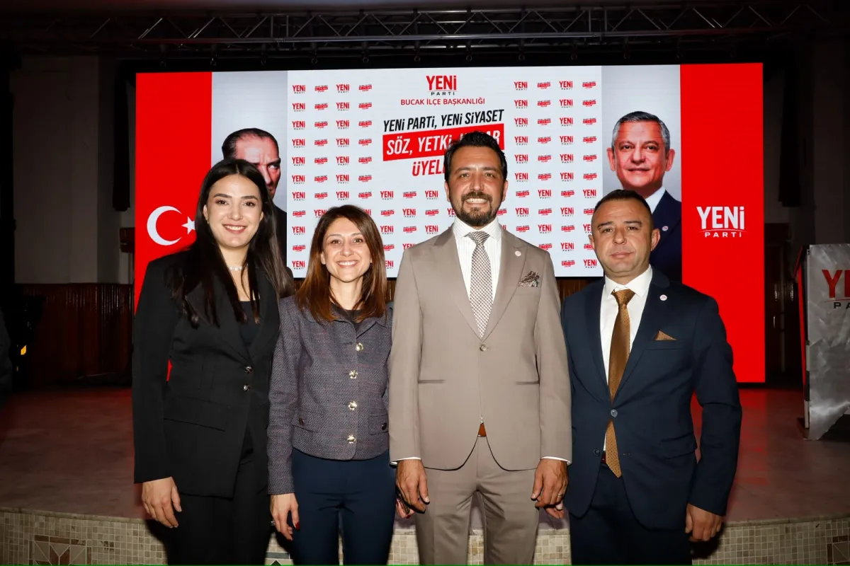 Yeni Parti Bucak’ta ilk kongresini yaptı İşte Gökhan Acar’ın yeni yönetimi