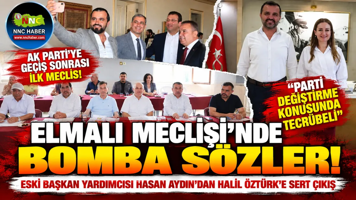 Antalya Elmalı Belediye Başkanı Halil Öztürk’e Eski Yardımcısından Olay Sözler “Parti Değiştirmeye Alışık ve Tecrübeli”