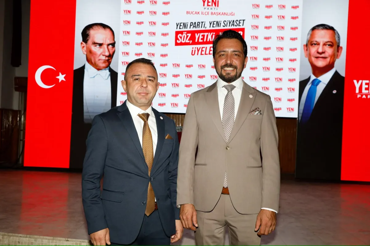 Yeni Parti Bucak’ta ilk kongresini yaptı İşte Gökhan Acar’ın yeni yönetimi