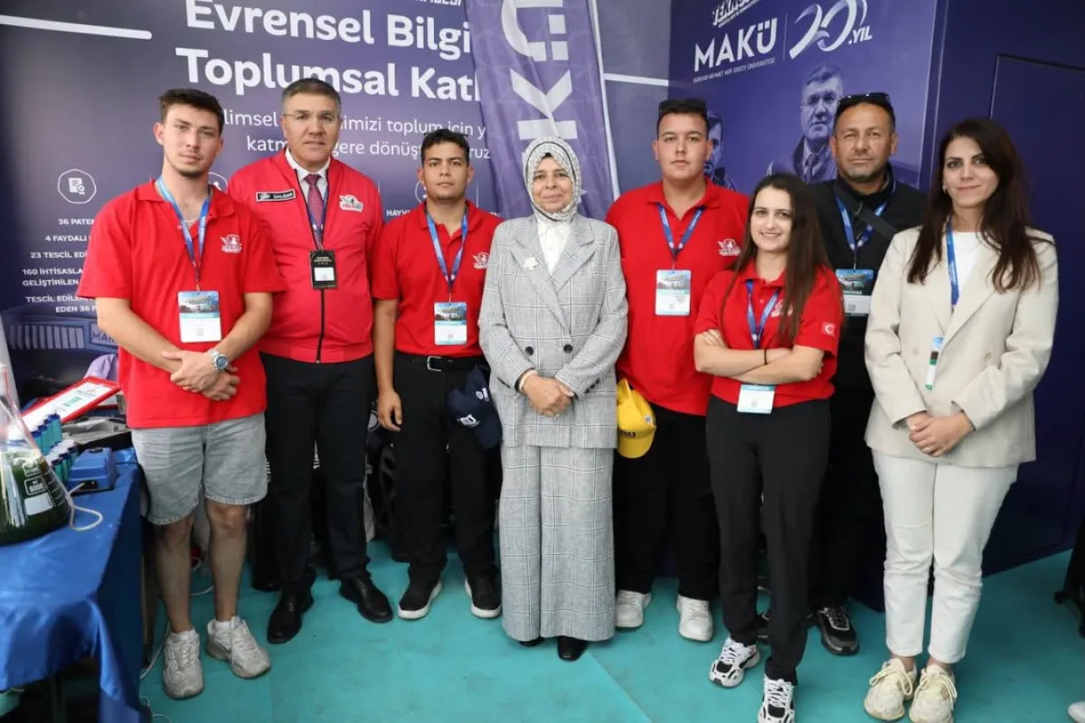 TEKNOFEST’te MAKÜ Standına Önemli Ziyaret! Tarım Teknolojileri Çalışmaları Anlatıldı