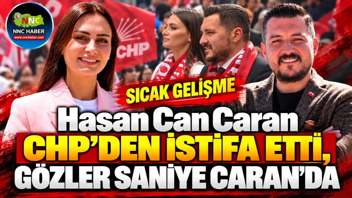 Korkuteli’nde Siyasi Hareketlilik! Hasan Can Caran CHP’den İstifa Etti, Gözler Başkan Saniye Caran’da