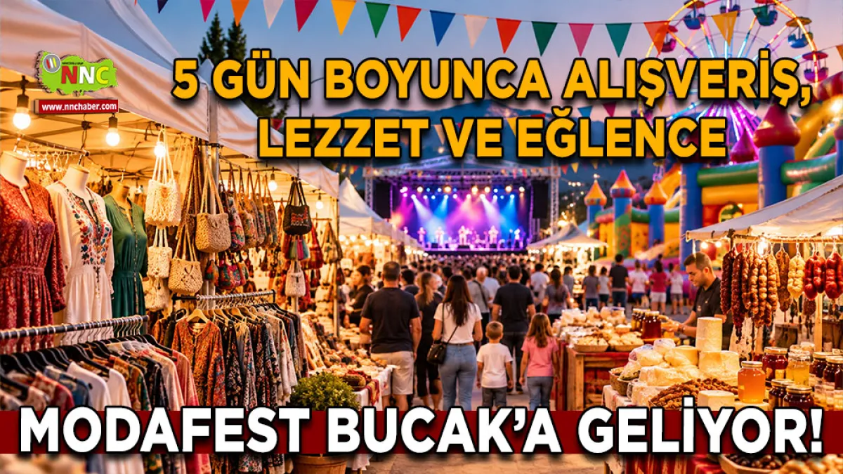 MODAFEST Bucak’a geliyor! 5 Gün boyunca alışveriş, lezzet ve eğlence