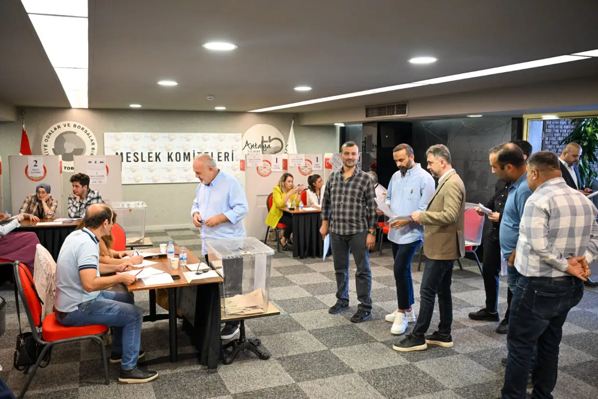 Antalya Ticaret Borsası’nda Seçimin İlk Turu Tamamlandı  45 Üye Belirlendi