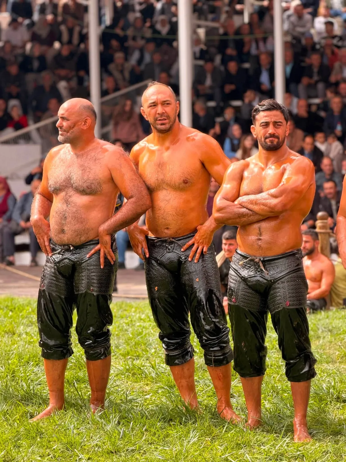 Denizli Beyağaç’ta Dev Final! Orhan Okulu’nu Yenen İsmail Balaban Başpehlivan Oldu