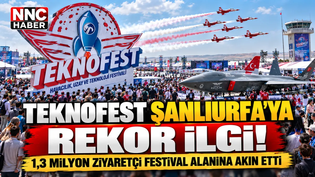 Şanlıurfa’da TEKNOFEST Coşkusu! 5 Günde 1,3 Milyon Ziyaretçi