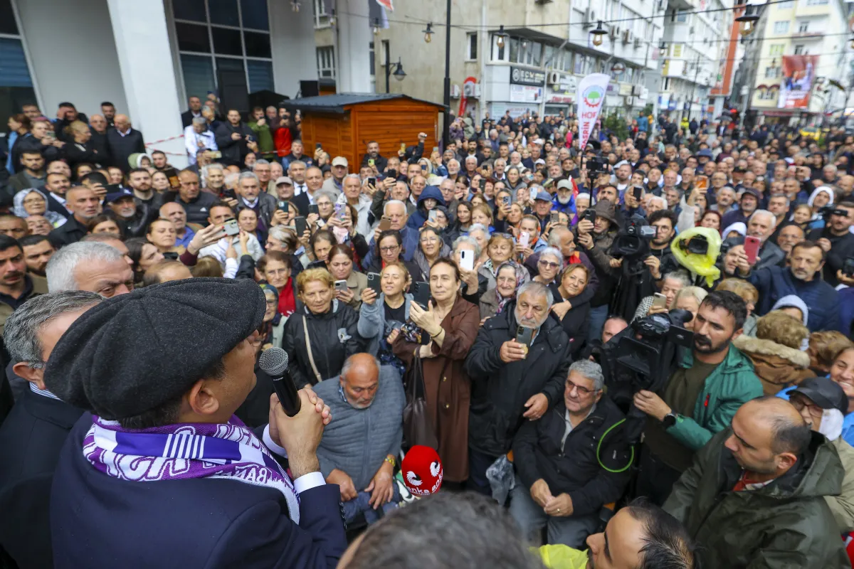 Özgür Özel Artvin’de: “YENİ Parti İktidarında Devlet Bir Partinin Malı Olmayacak”