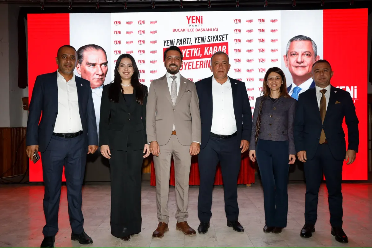 Yeni Parti Bucak’ta ilk kongresini yaptı İşte Gökhan Acar’ın yeni yönetimi