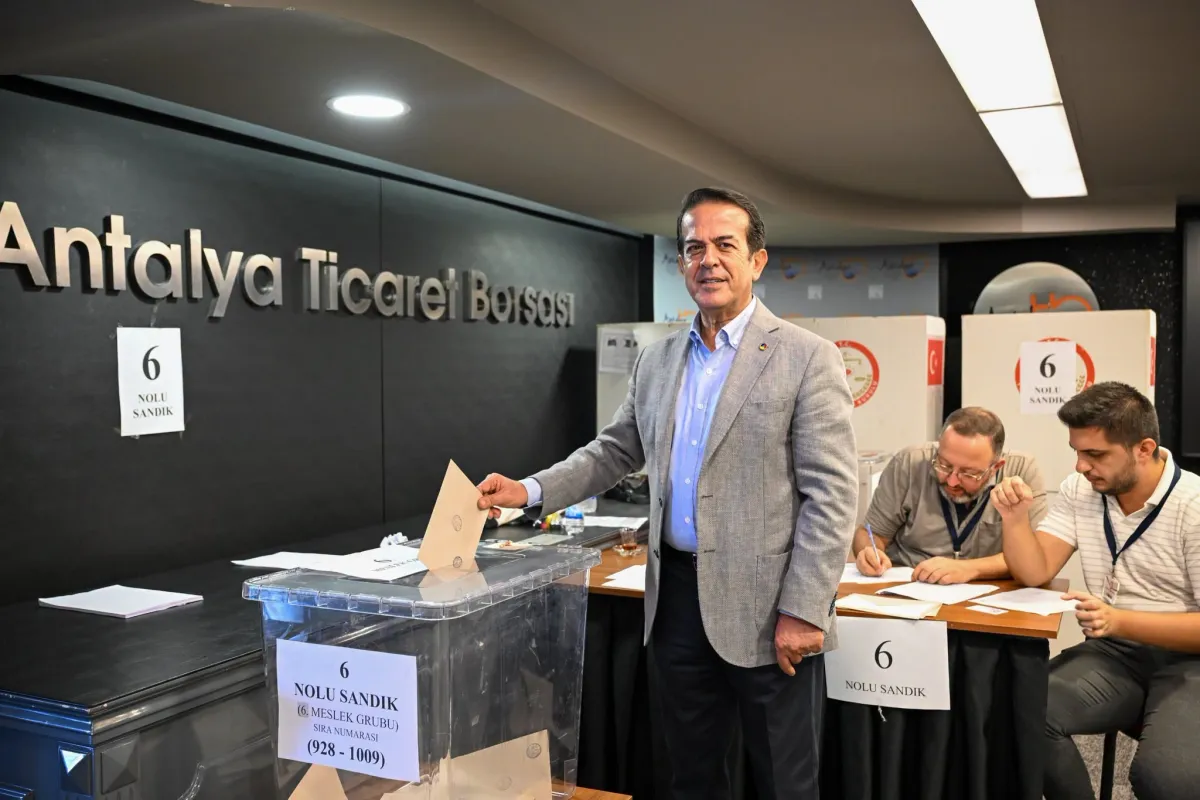 Antalya Ticaret Borsası’nda Seçimin İlk Turu Tamamlandı  45 Üye Belirlendi