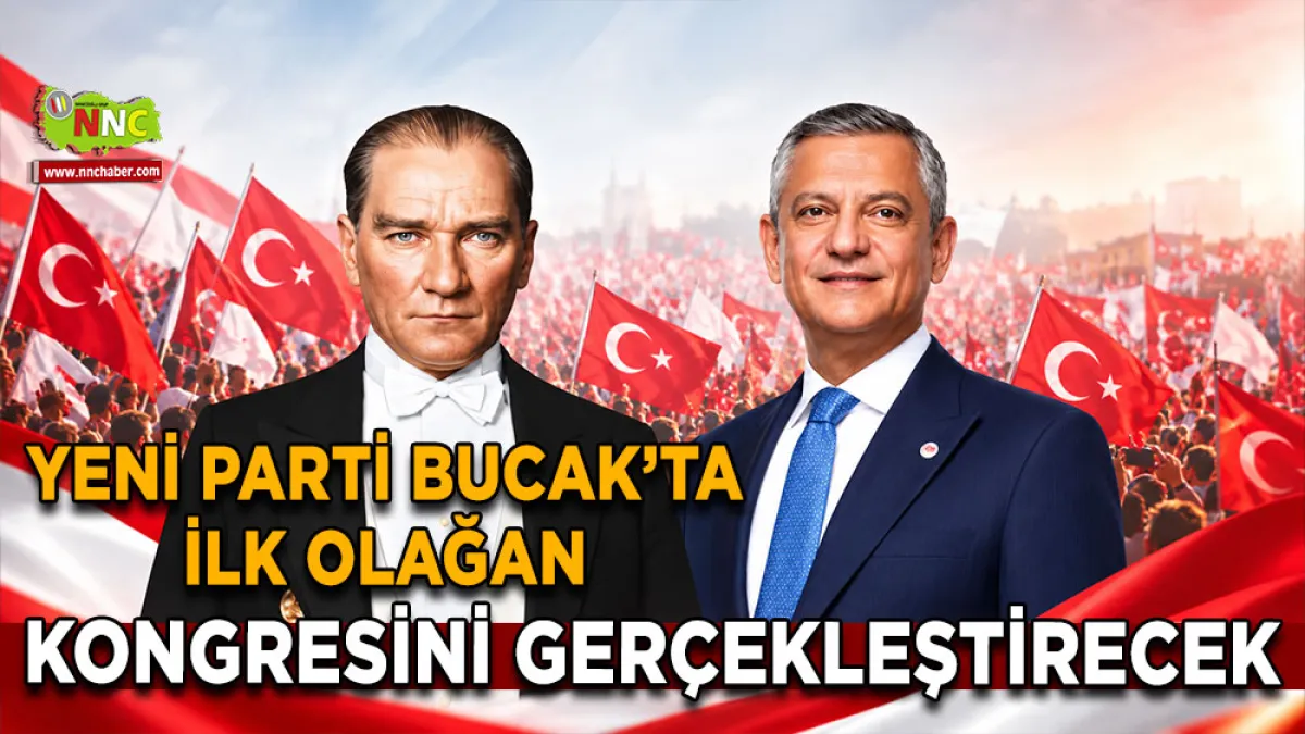 Yeni Parti Bucak’ta ilk olağan kongresini gerçekleştirecek